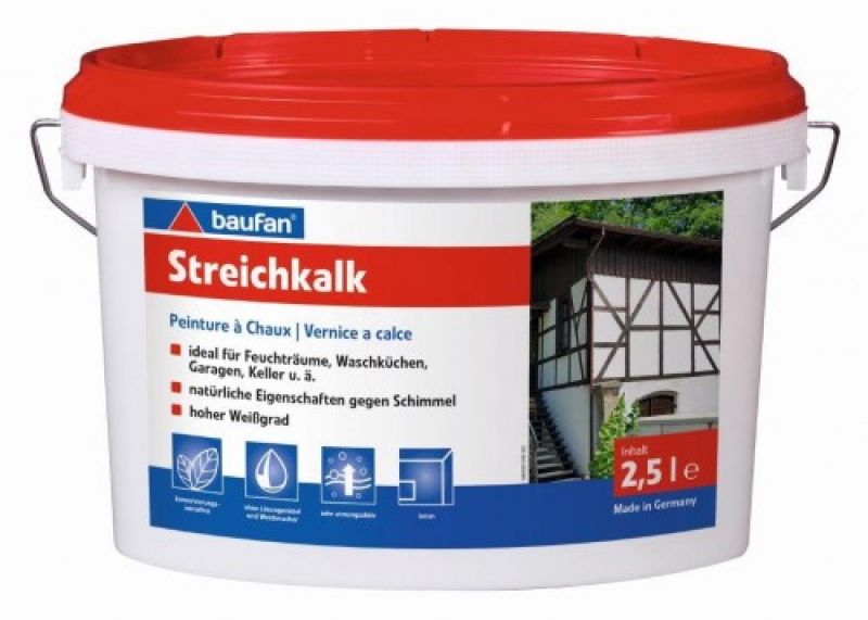 Baufan Streichkalk 2.5 l BaustoffhandelWitschel.de Ihr