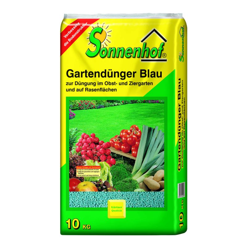 Sonnenhof Gartendunger Blau 10 Kg Baustoffhandel Witschel De